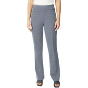 Womens Herringbone Pull On Bootcut Pants